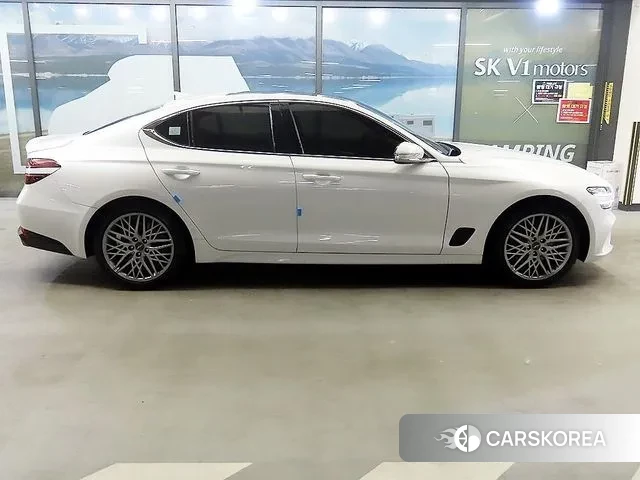 Genesis The New G70 2021 Белый из Кореи, фото 4