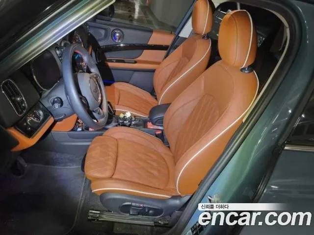 Mini Cooper S Countryman 2021 Небесно-голубой из Кореи, фото 4