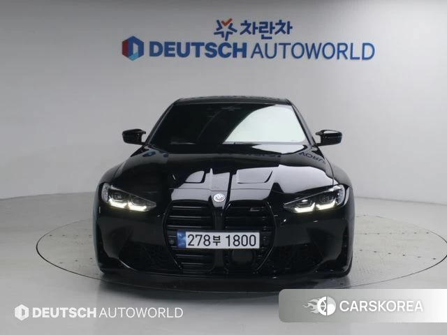 BMW M3 (G80) 2022 Черный из Кореи, фото 6