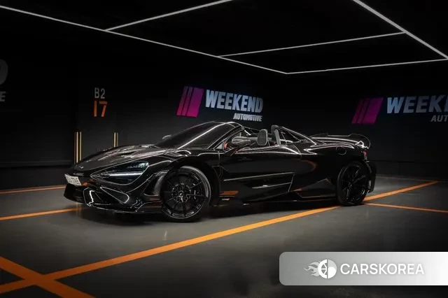 McLaren 765LT 2022 Черный из Кореи, фото 4