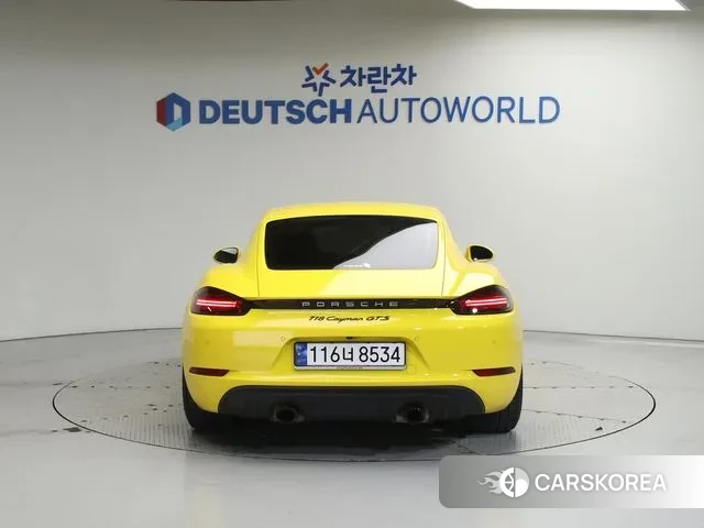 Porsche 718 Cayman id 3289356 из Кореи 14