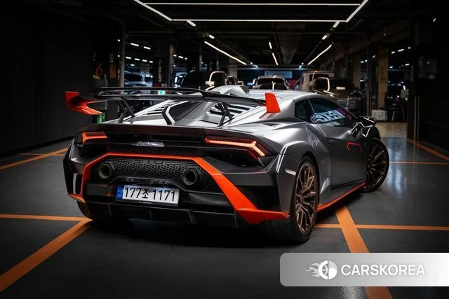 Lamborghini Huracan 2022 Серый из Кореи, фото 4