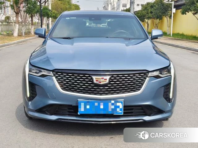 Cadillac CT4 2023 Синий из Китая, фото 4
