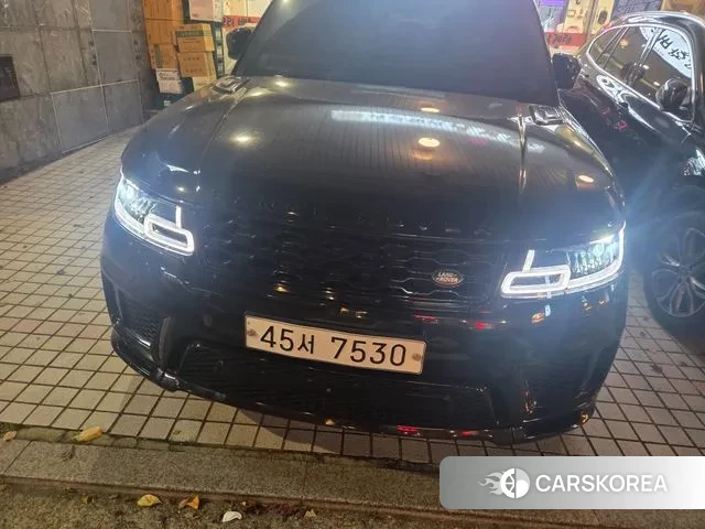 Land Rover Range Rover Sport 2nd Generation 2019 Черный из Кореи, фото 4