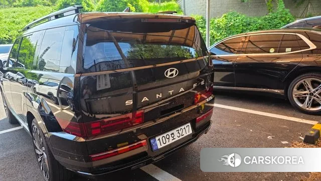 Hyundai Santa Fe (MX5) 2024 Черный из Кореи, фото 6