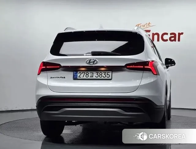 Hyundai The New Santa Fe 2023 Белый из Кореи, фото 4