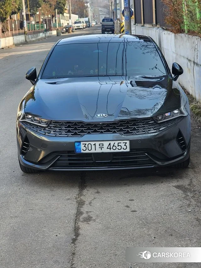 Kia K5 Hybrid 3rd Generation 2020 Серый из Кореи, фото 4