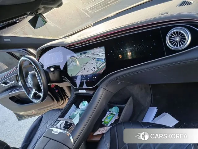 Mercedes-Benz EQS SUV X296 2023 Черный из Кореи, фото 4