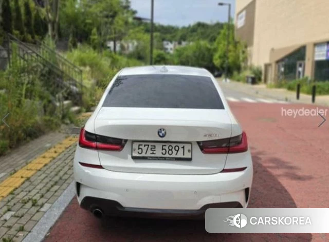 BMW 3 Series (G20) 2019 Белый из Кореи, фото 4