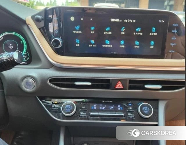 Hyundai Sonata Hybrid (DN8) 2020 Белый из Кореи, фото 4