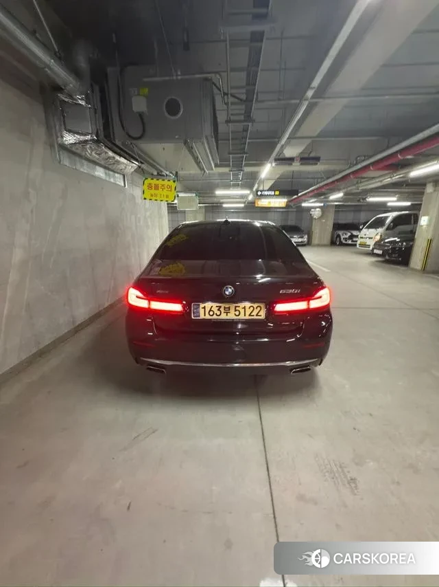 BMW 5 Series (G30) 2021 Черный из Кореи, фото 5