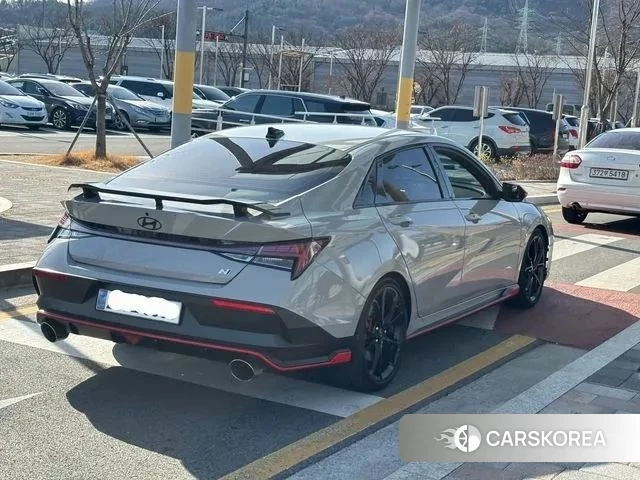 Hyundai The New Avante (CN7) 2025 Серебристо-серый из Кореи, фото 4