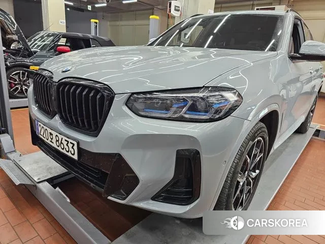 BMW X3 (G01) 2023 Серебристо-серый из Кореи, фото 4