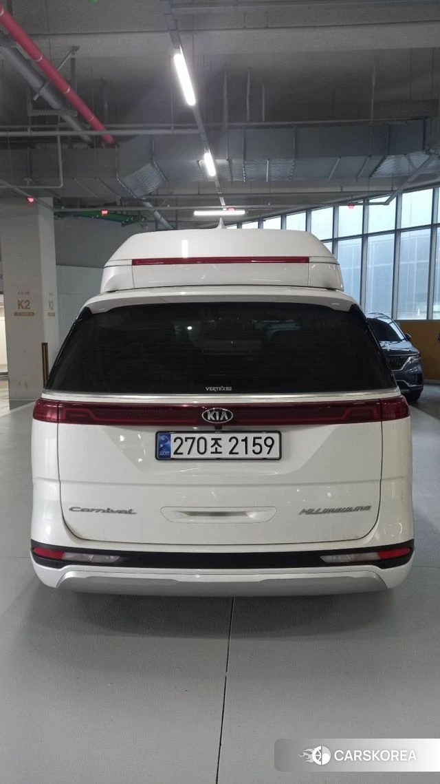 Kia Carnival 4th generation 2021 Белый из Кореи, фото 4