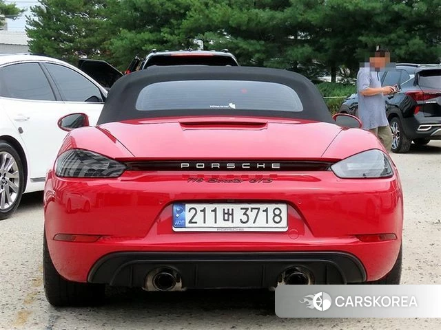 Porsche 718 Boxster 2024 Красный из Кореи, фото 4