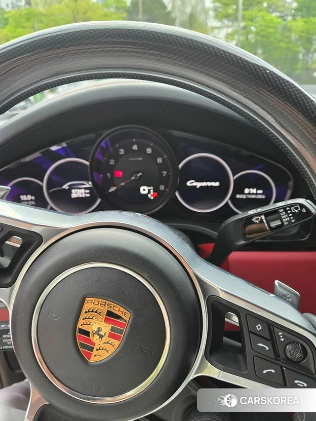 Porsche Cayenne (PO536) 2022 Серебристо-серый из Кореи, фото 4