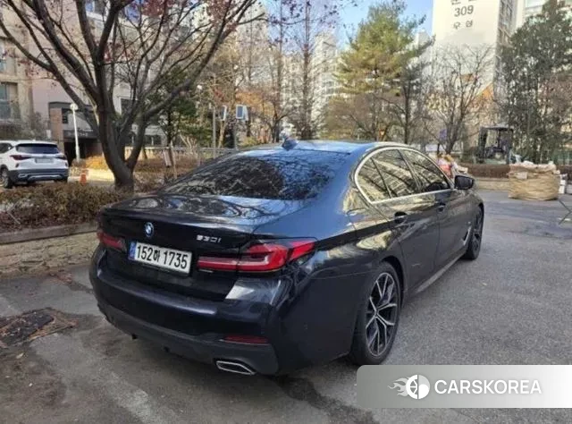 BMW 5 Series (G30) 2021 Черный из Кореи, фото 5