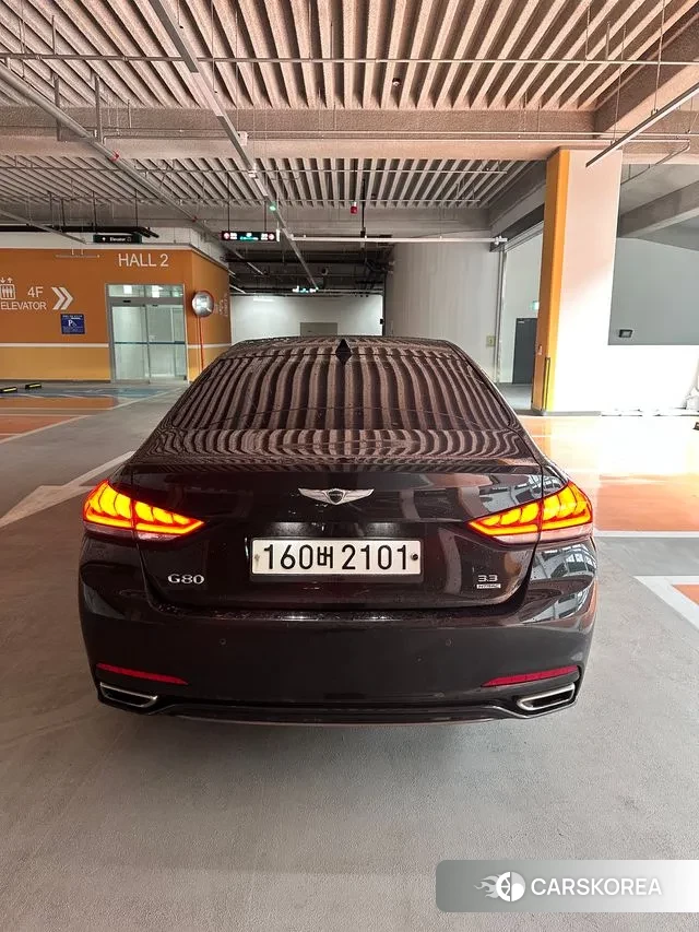 Genesis G80 2018 Черный из Кореи, фото 6