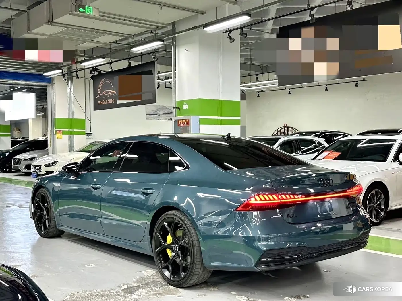 Audi A7L 2021 Синий из Китая, фото 4