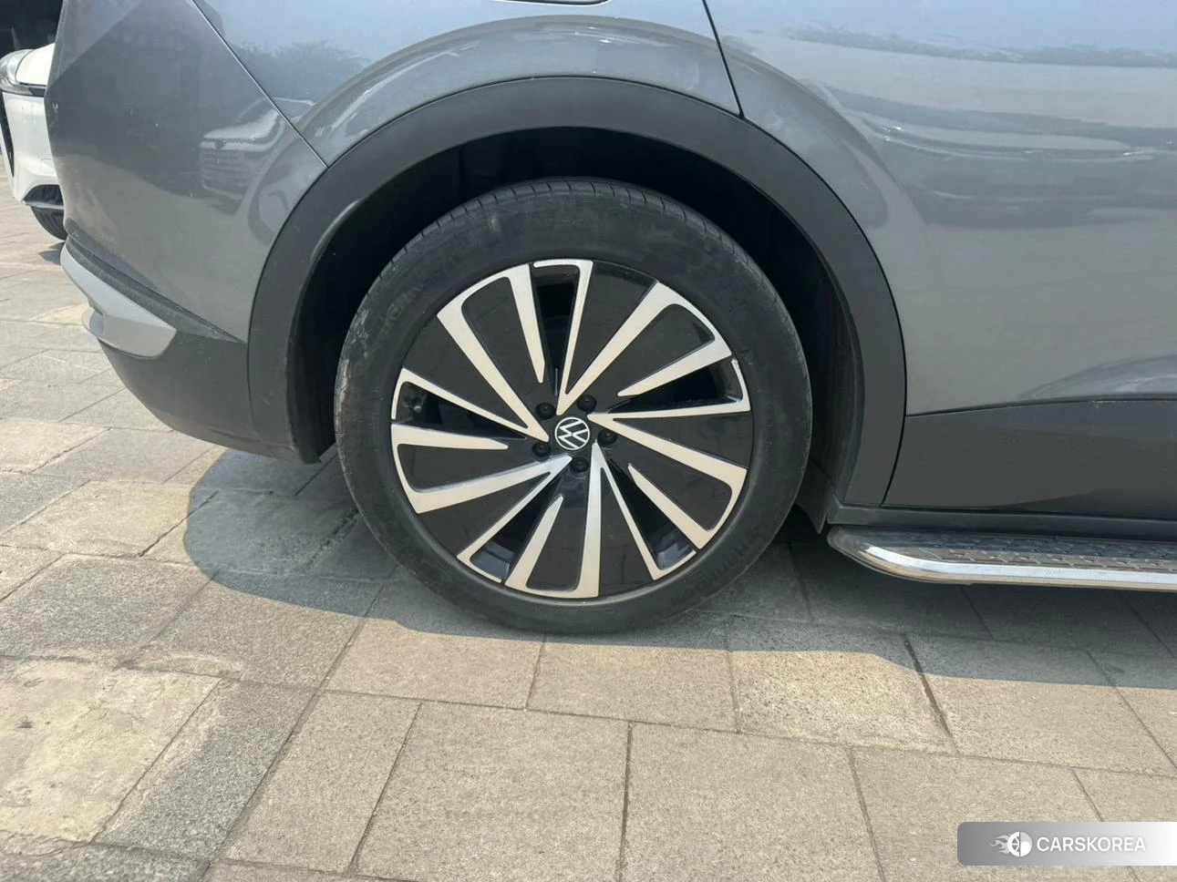 Volkswagen ID.4 X 2022 Серебристо-серый из Китая, фото 4