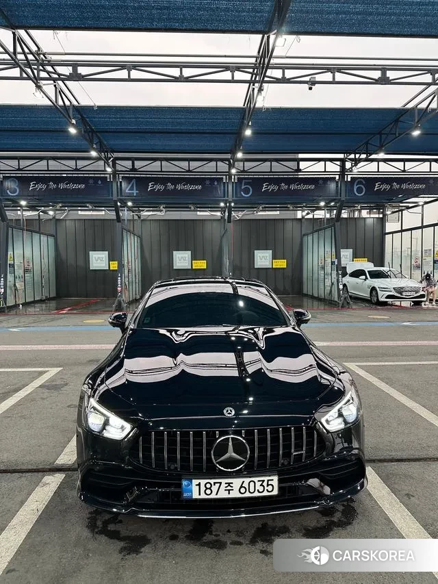 Mercedes-Benz AMG GT 2022 Черный из Кореи, фото 4