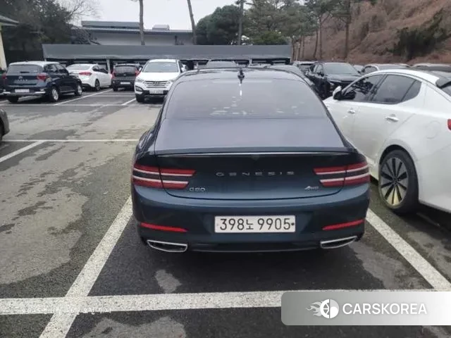 Genesis G80 (RG3) 2020 Синий из Кореи, фото 4