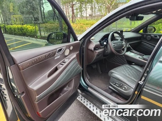 Genesis GV80 2020 Темно-зеленый из Кореи, фото 4