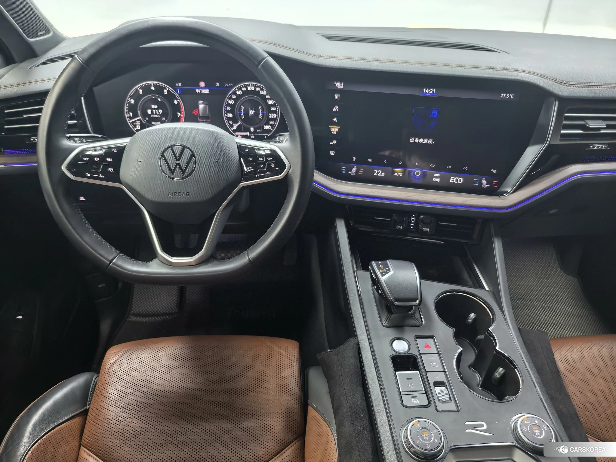 Volkswagen Touareg 2021 Серебристо-серый из Китая, фото 6