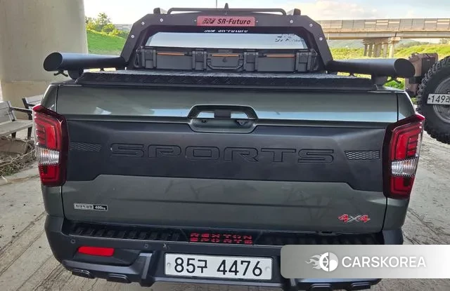 Ssangyong The New Rexton Sport 2021 Темно-зеленый из Кореи, фото 4