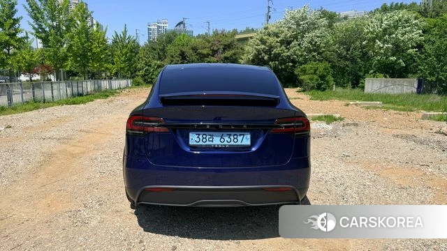 Tesla Model X 2023 Синий из Кореи, фото 4