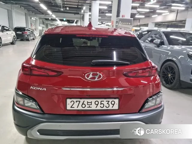 Hyundai The New Kona Hybrid 2021 Красный из Кореи, фото 4
