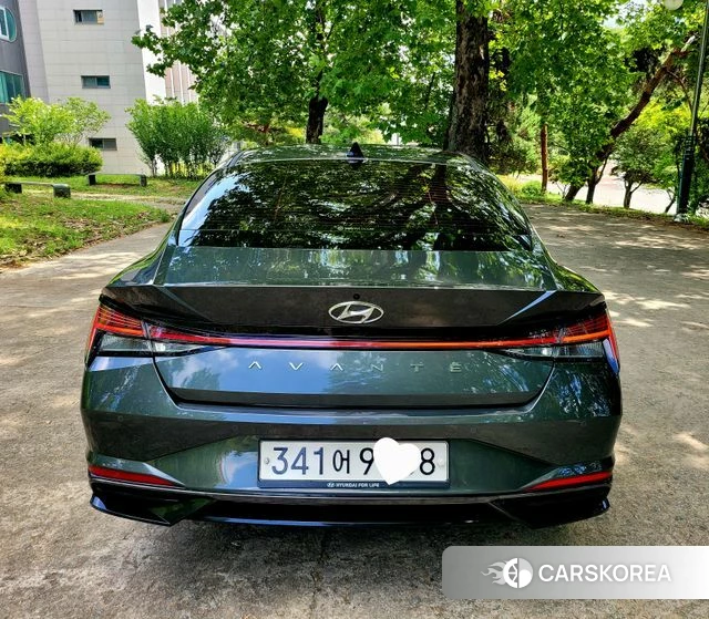 Hyundai Avante (CN7) 2020 Синий из Кореи, фото 4