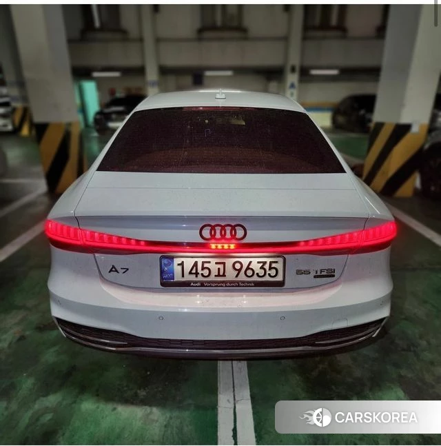 Audi A7 (4K) 2021 Белый из Кореи, фото 4