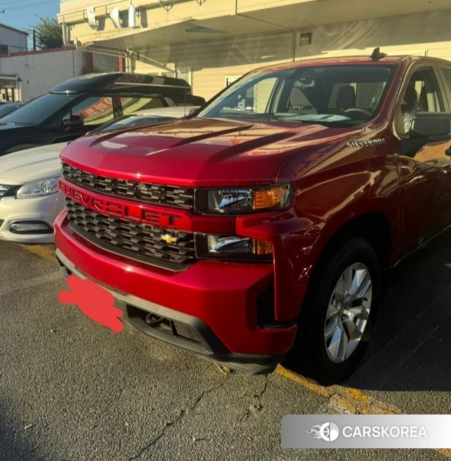 Chevrolet Silverado 2021 Красный из Кореи, фото 4
