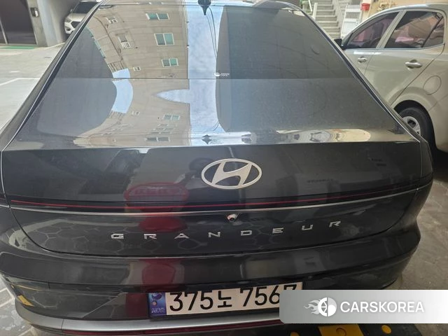Hyundai Grandeur (GN7) 2023 Темно-зеленый из Кореи, фото 4