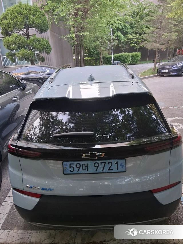 Chevrolet (GM Daewoo) Bolt EUV 2022 Небесно-голубой из Кореи, фото 4