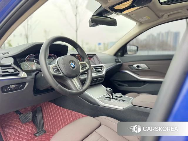 BMW 3 series 2021 Синий из Китая, фото 4