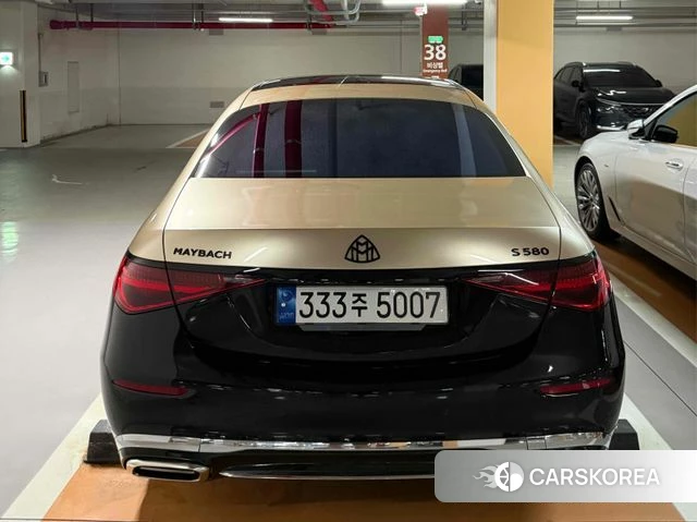 Mercedes-Benz S-Class W223 2022 Золотой двухцветный из Кореи, фото 4