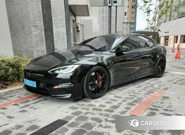 Tesla Model S 2023 Черный из Кореи, фото 4