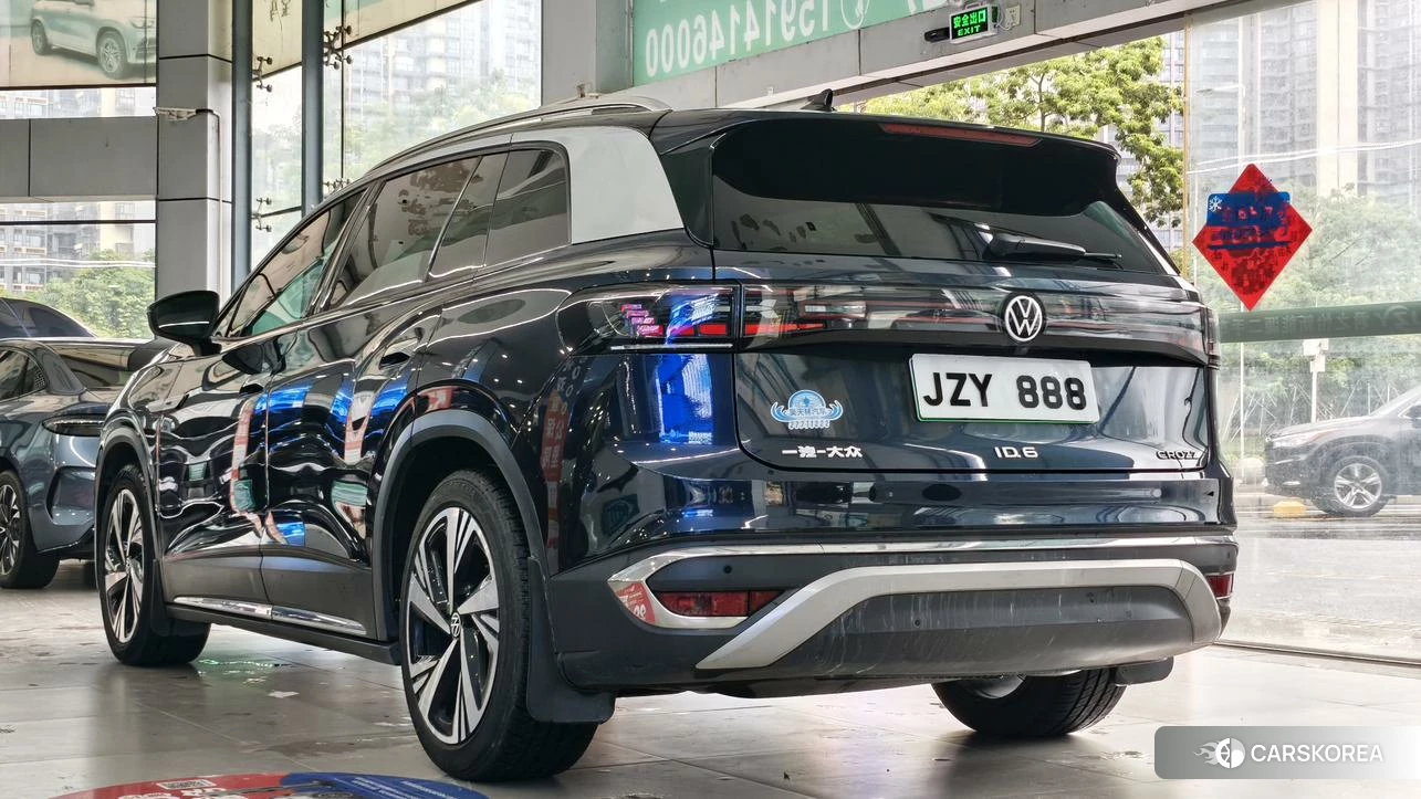 Volkswagen ID.6 CROZZ 2021 Синий из Китая, фото 4