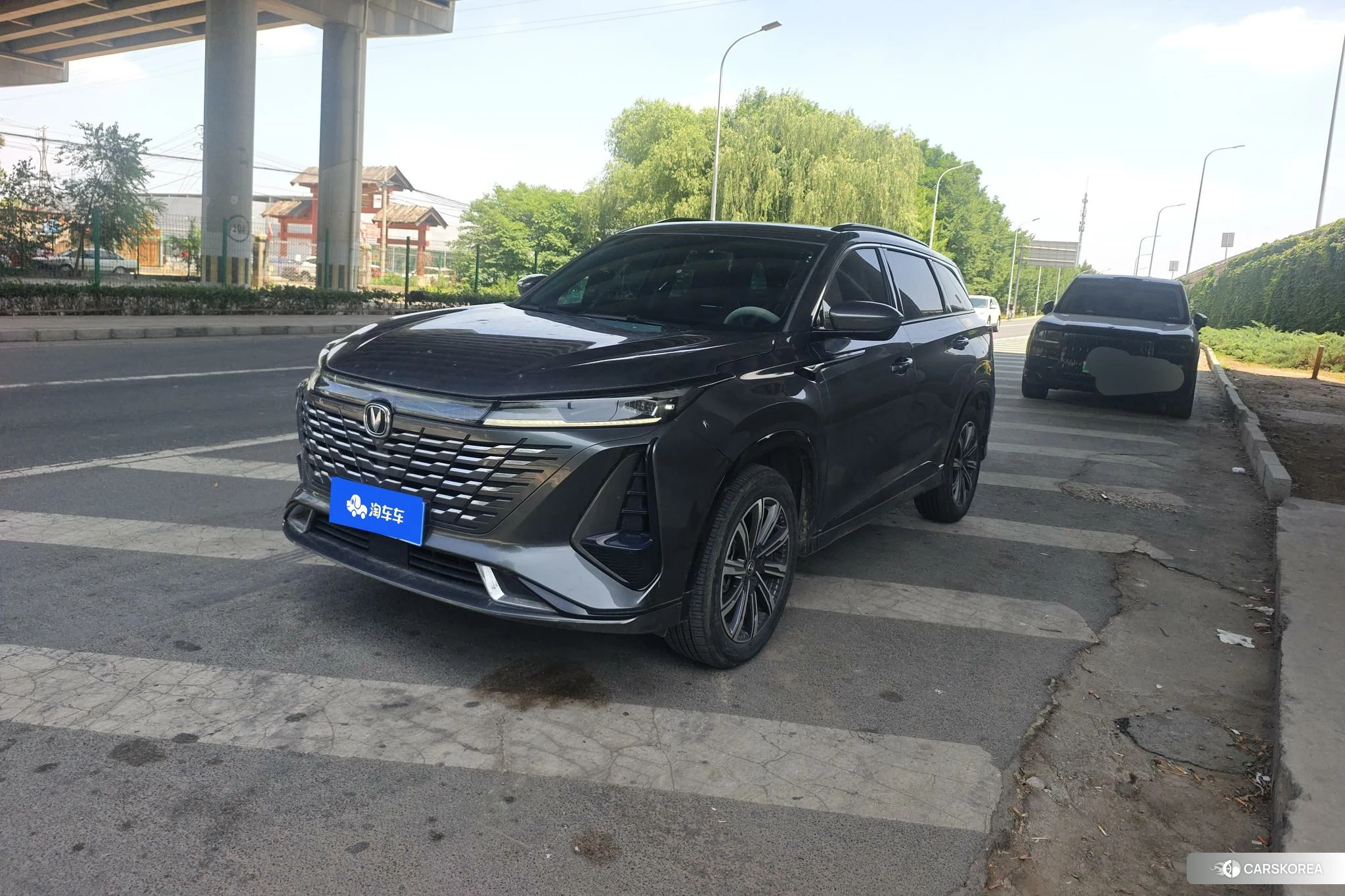 Chang'an CS75 PLUS 2023 Темно-серый из Китая, фото 6