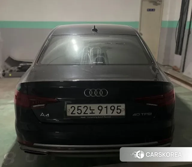 Audi A4 (B9) 2019 Черный из Кореи, фото 4