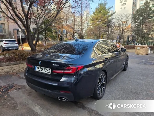 BMW 5 Series (G30) 2021 Черный из Кореи, фото 5