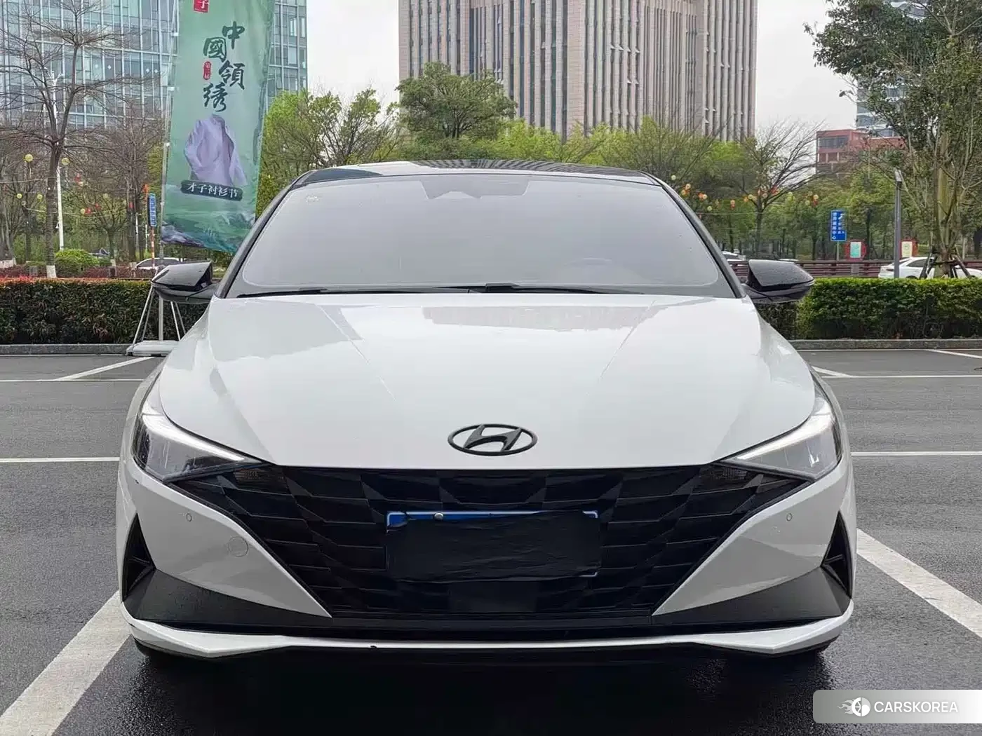 Hyundai Elantra 2022 Белый из Китая, фото 4
