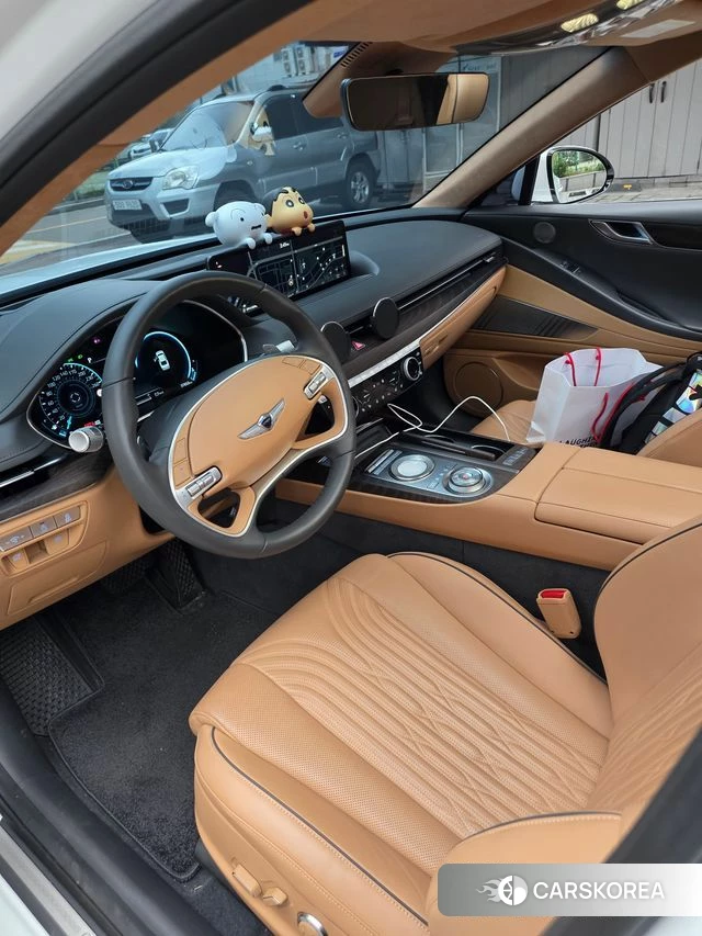 Genesis G80 (RG3) 2021 Белый из Кореи, фото 4