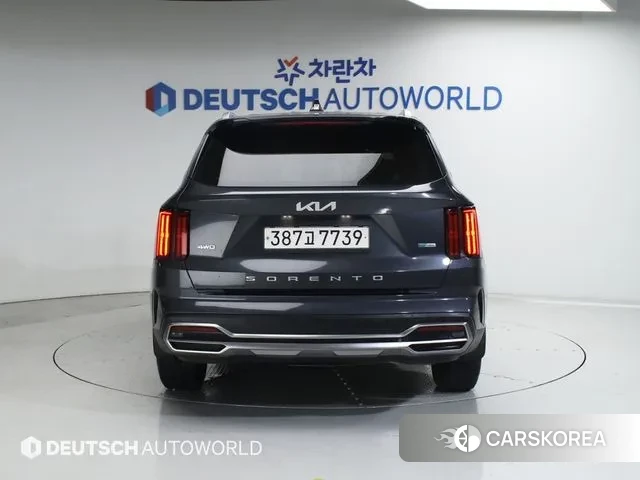 Kia Sorento 4th Generation 2022 Серый из Кореи, фото 4