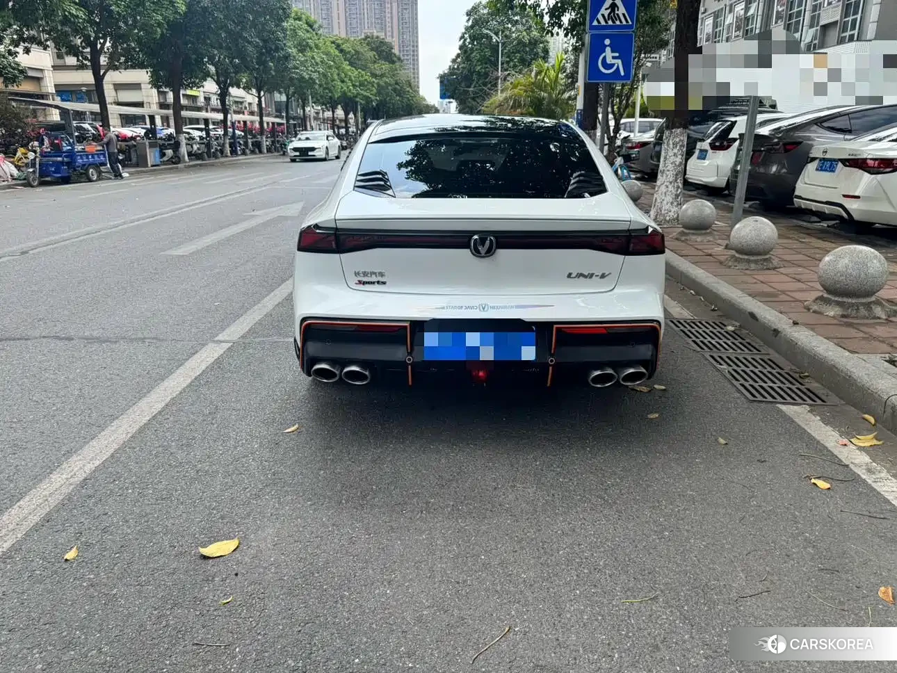 Chang'an UNI-V 2023 Белый из Китая, фото 4