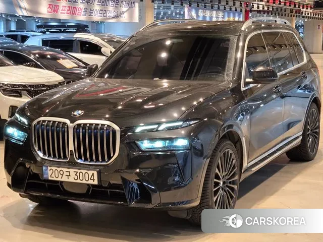 BMW X7 (G07) 2022 Черный из Кореи, фото 4
