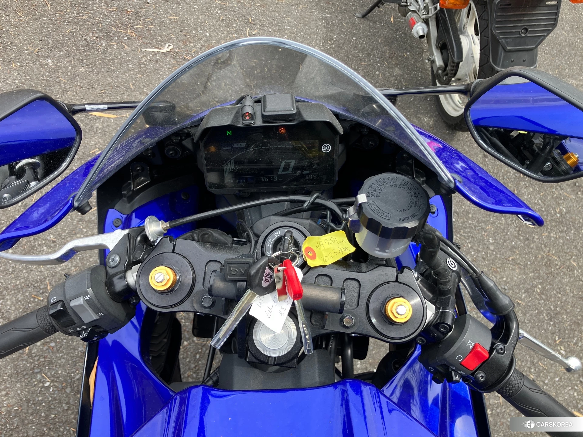 Yamaha YZF-R7 2023 из Японии, фото 4
