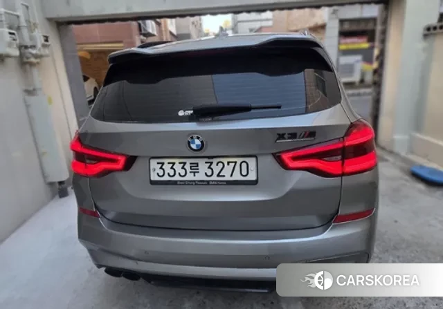 BMW X3M (G01) 2019 Серебристо-серый из Кореи, фото 4